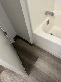 Missing floor boarder