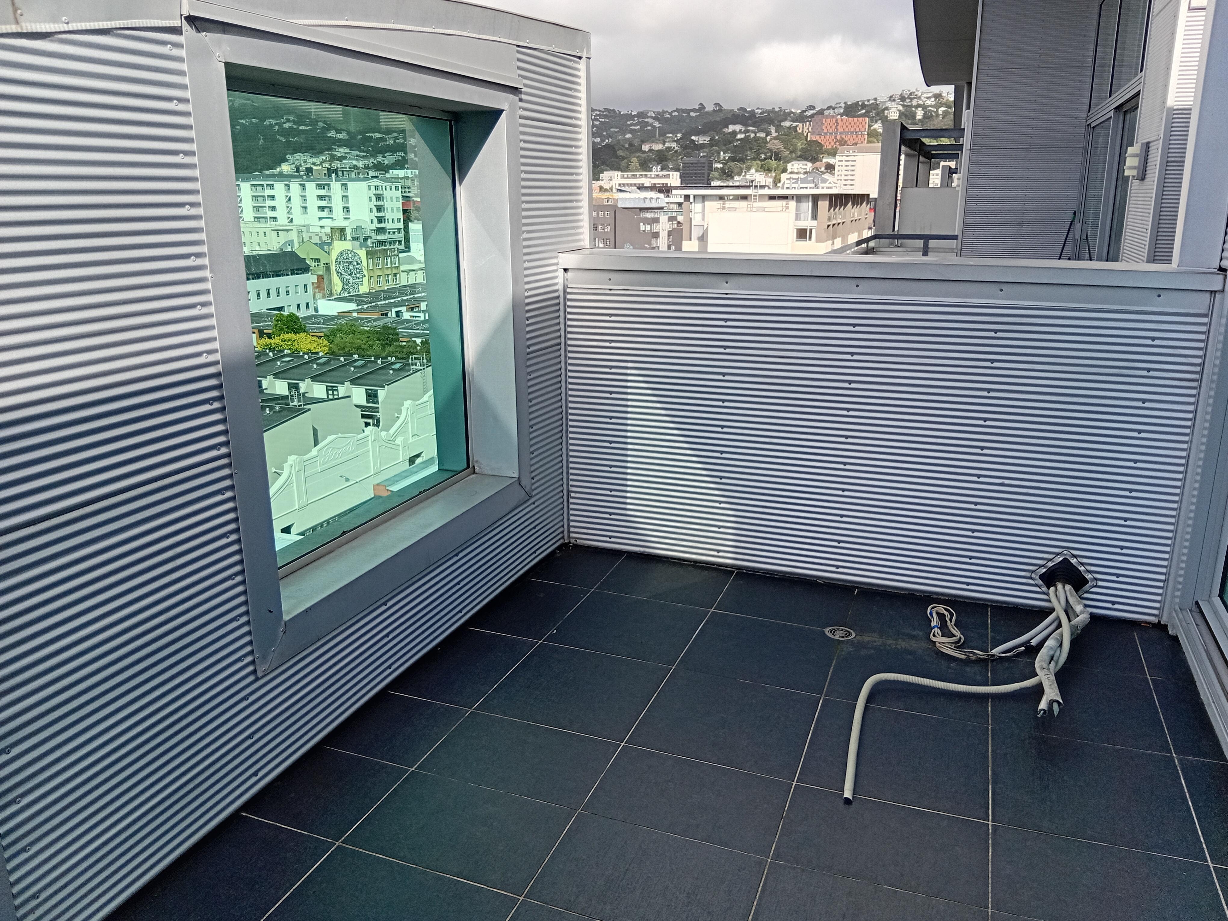 The wires and clearly a nice well designed balcony so - why is this an expensive hotel room?