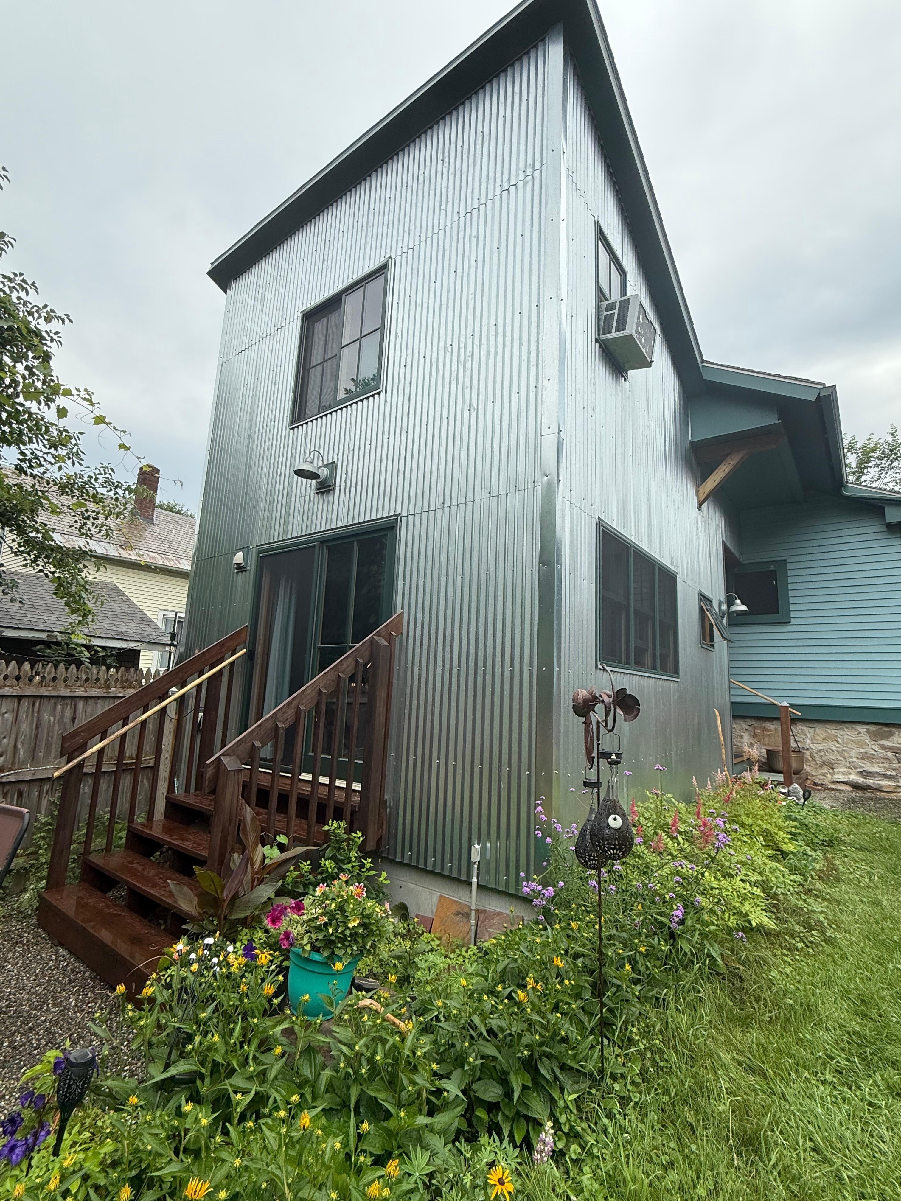 Exterior from behind