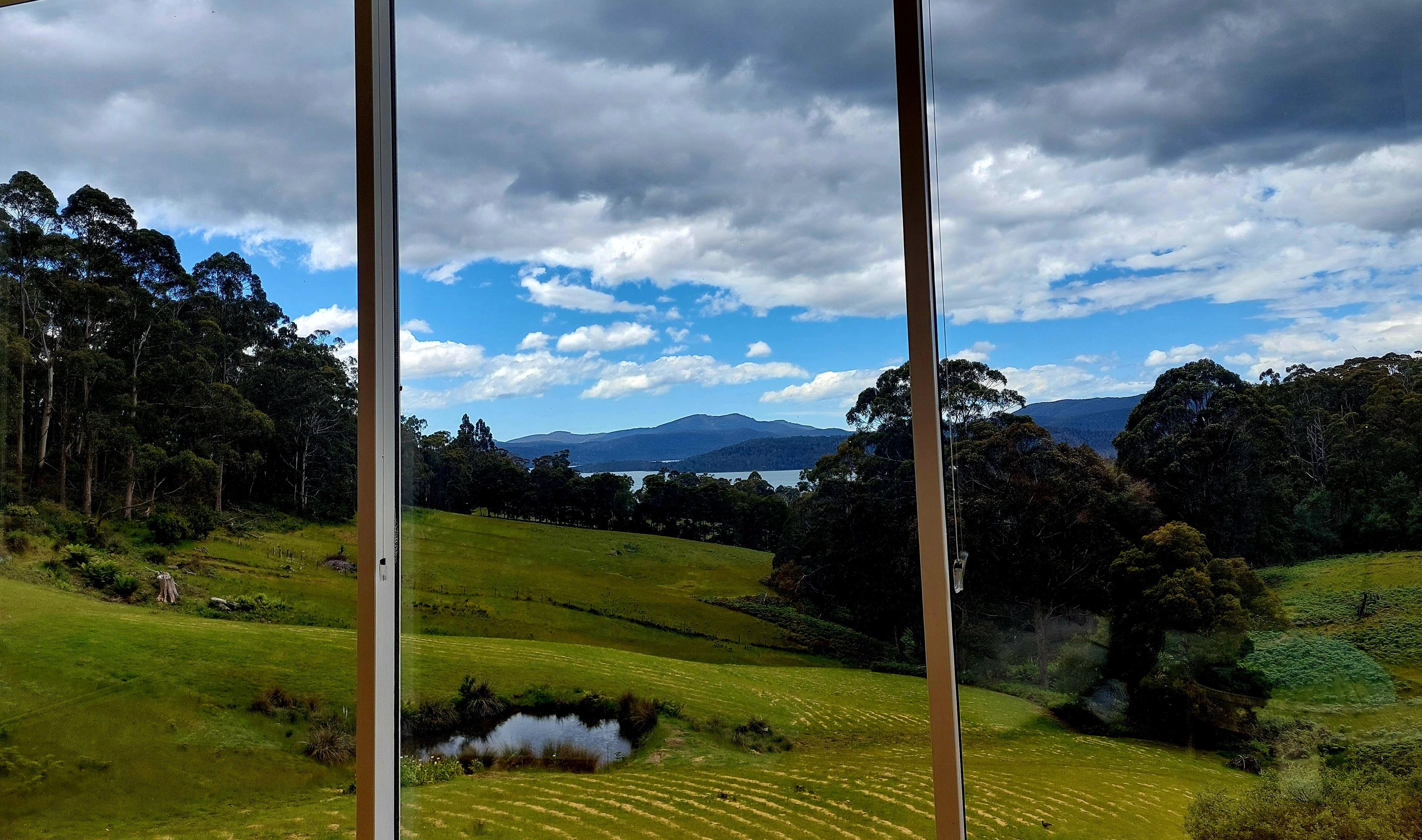 Afternoon view from lower level