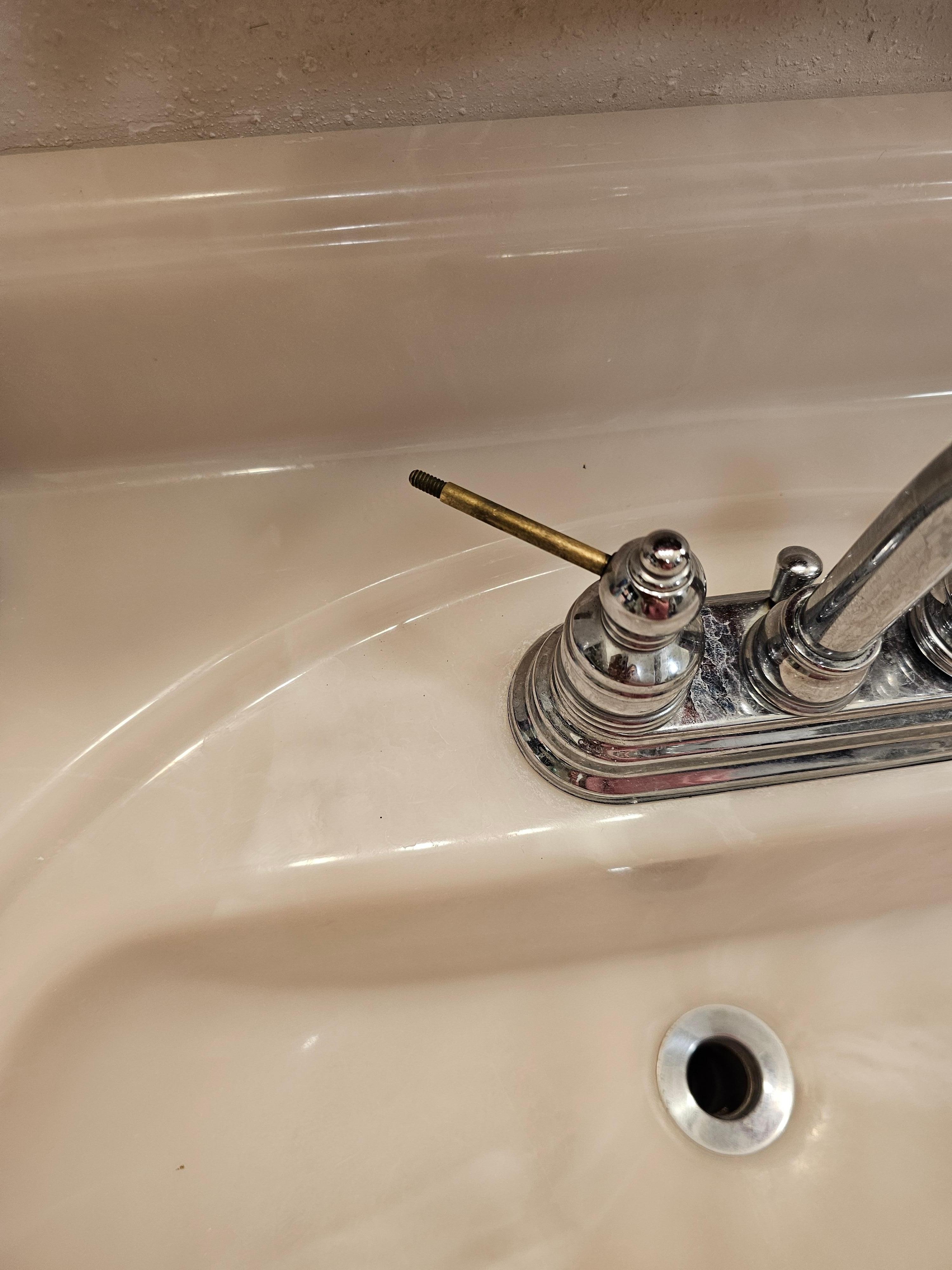Handle for the sink