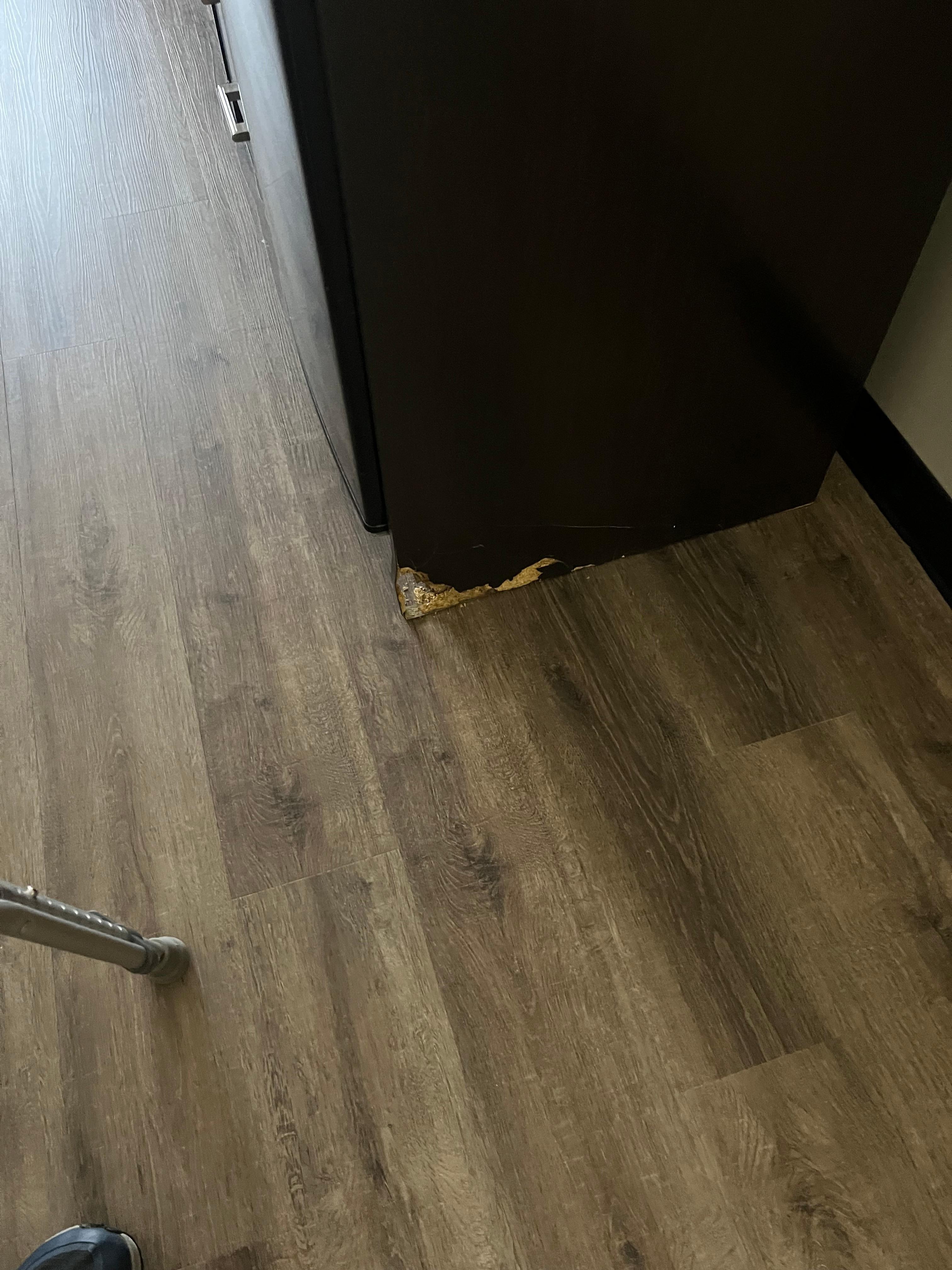 Water damaged dresser 