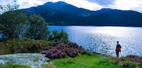 Looking south, across Loch Katrine.