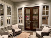 Outside sitting area