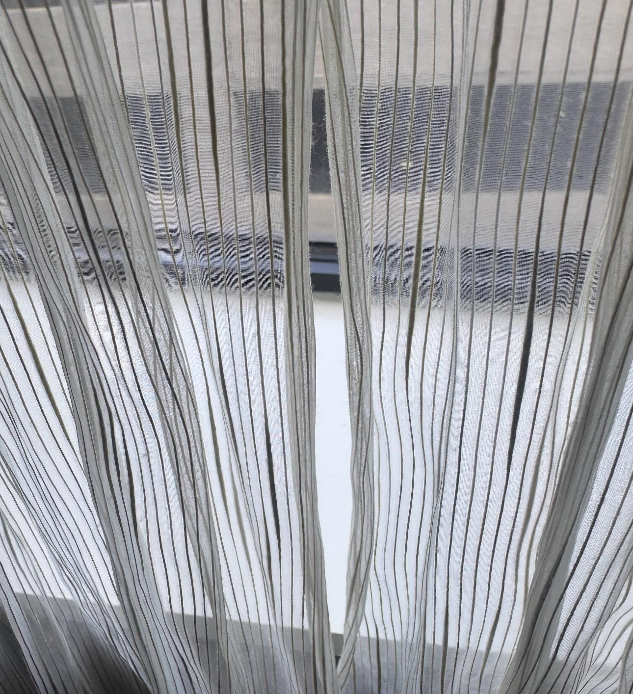 Tear in bedroom curtains 