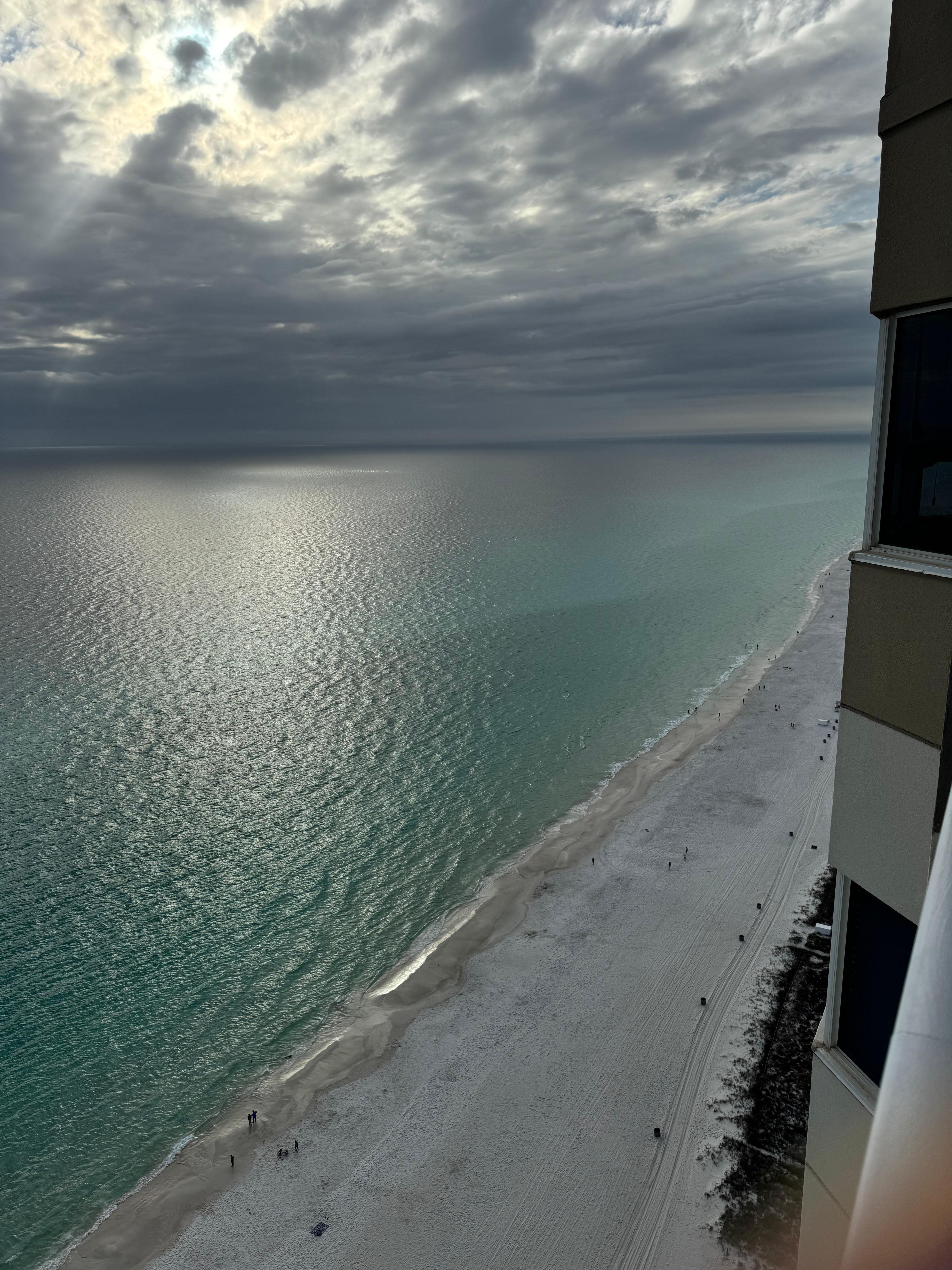 West view from balcony