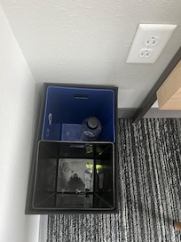 Previous patrons’ trash