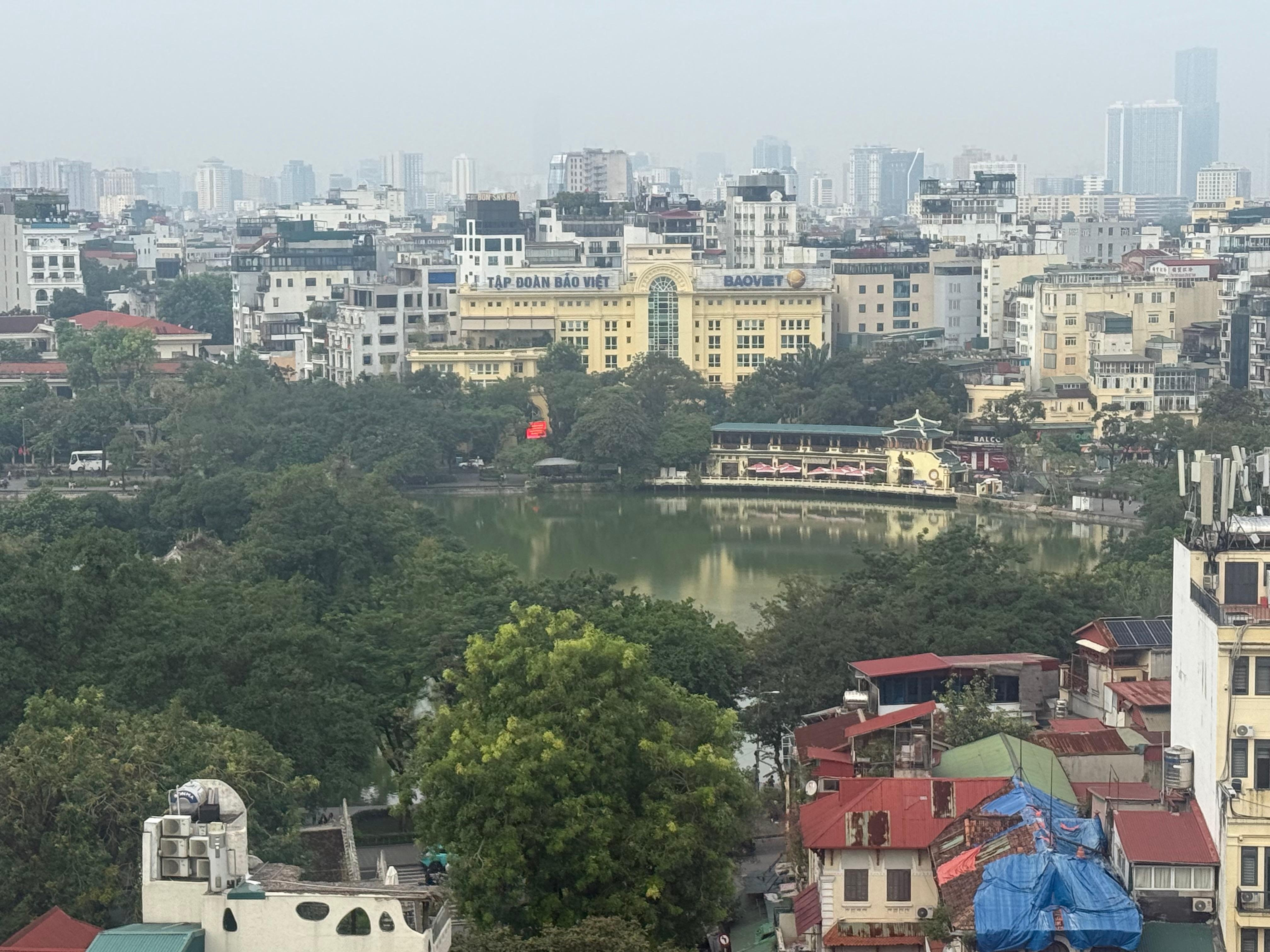 11階のレストランからの眺望です。