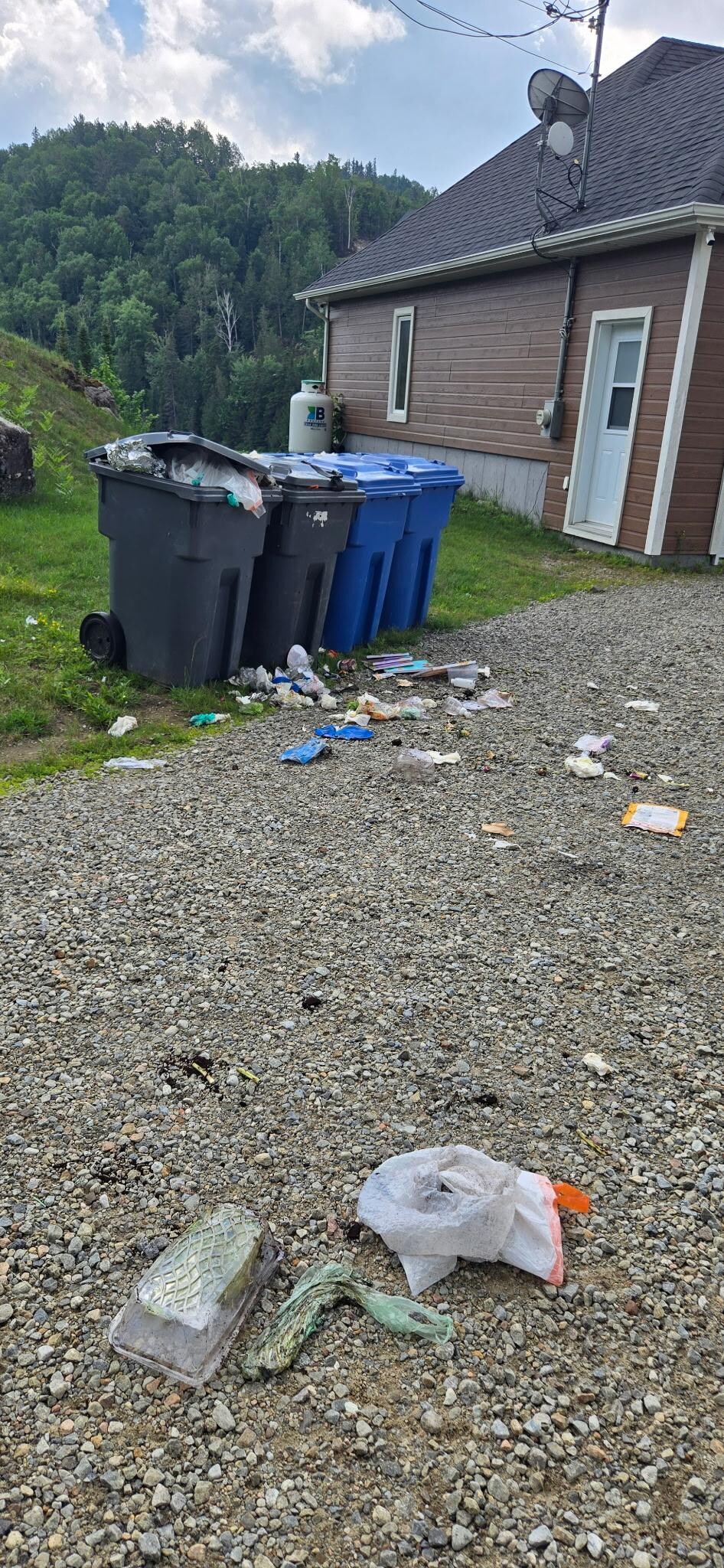 À notre arrivée 🤢