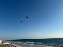 View from our balcony.