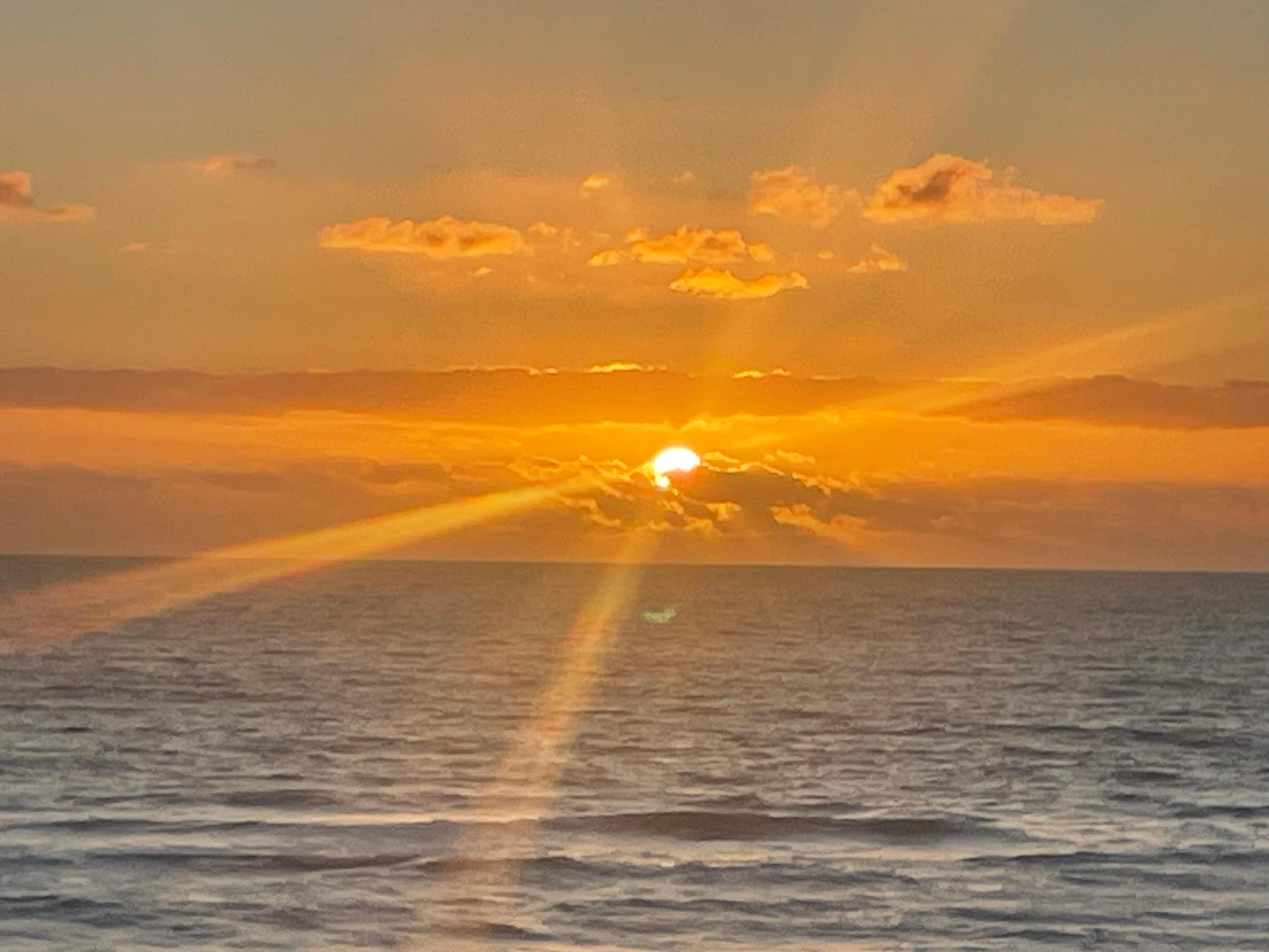 Sunrise on the Balcony (Oceanfront)