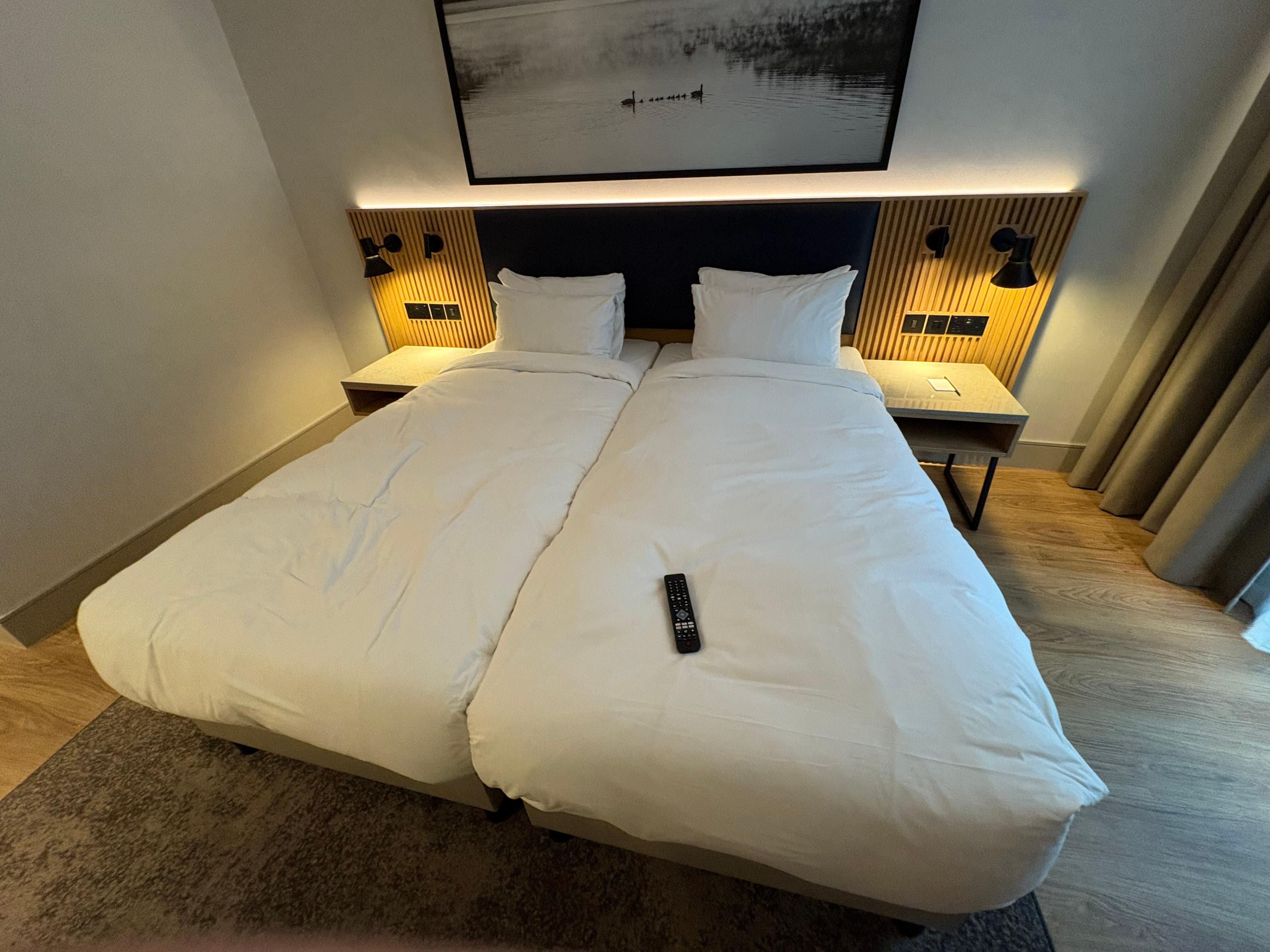 The so-called ‘King’ bed!