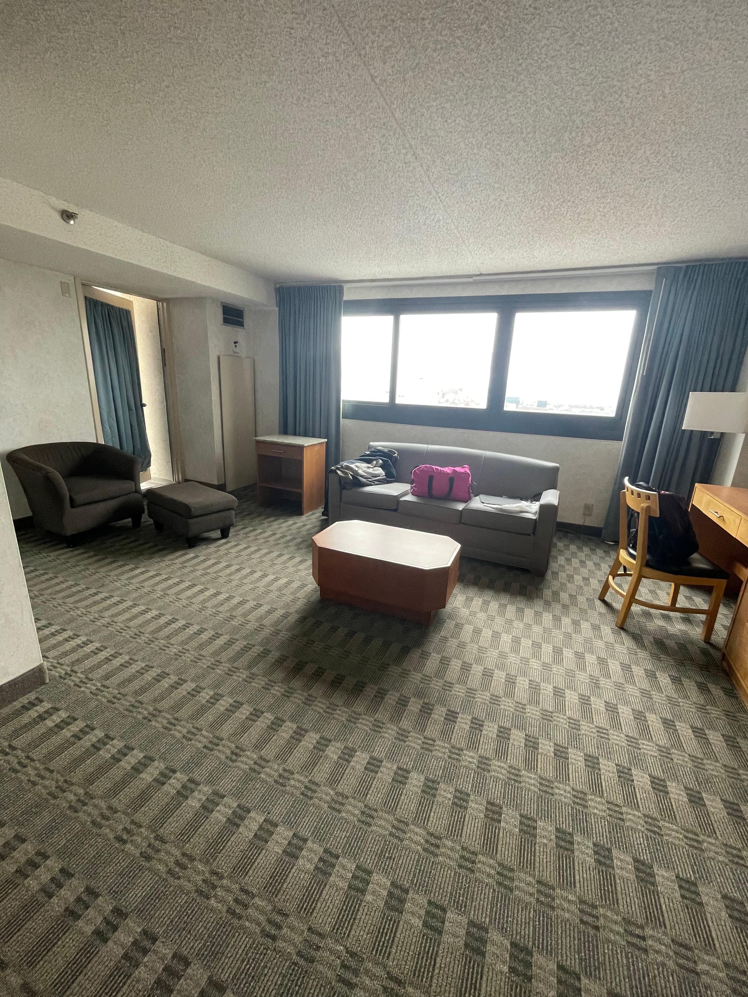 Our suite's living room.