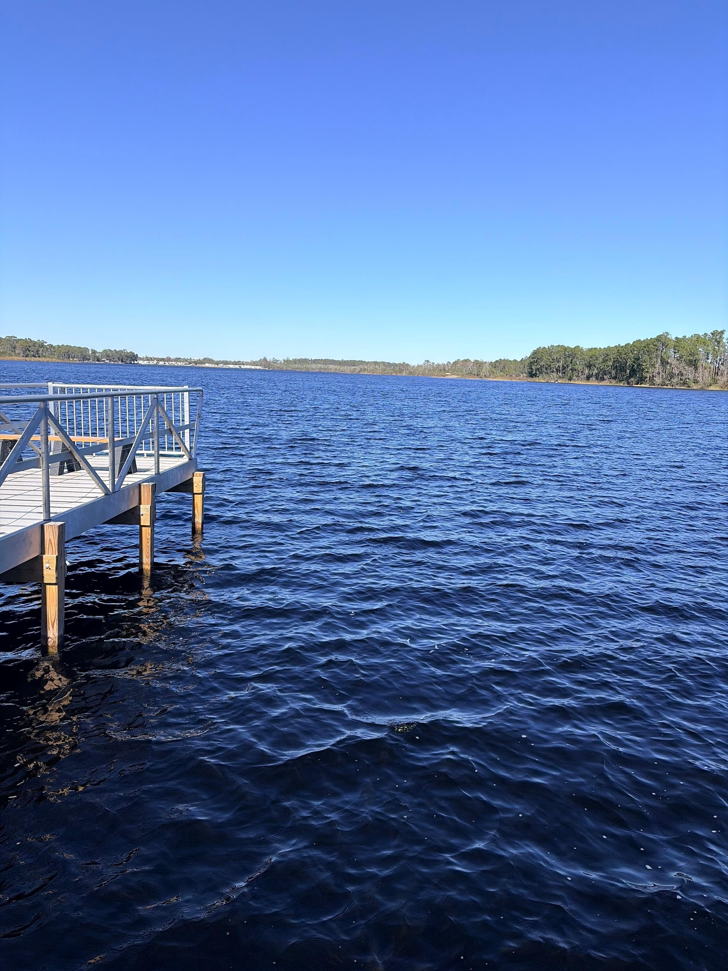 The lake where you can fish