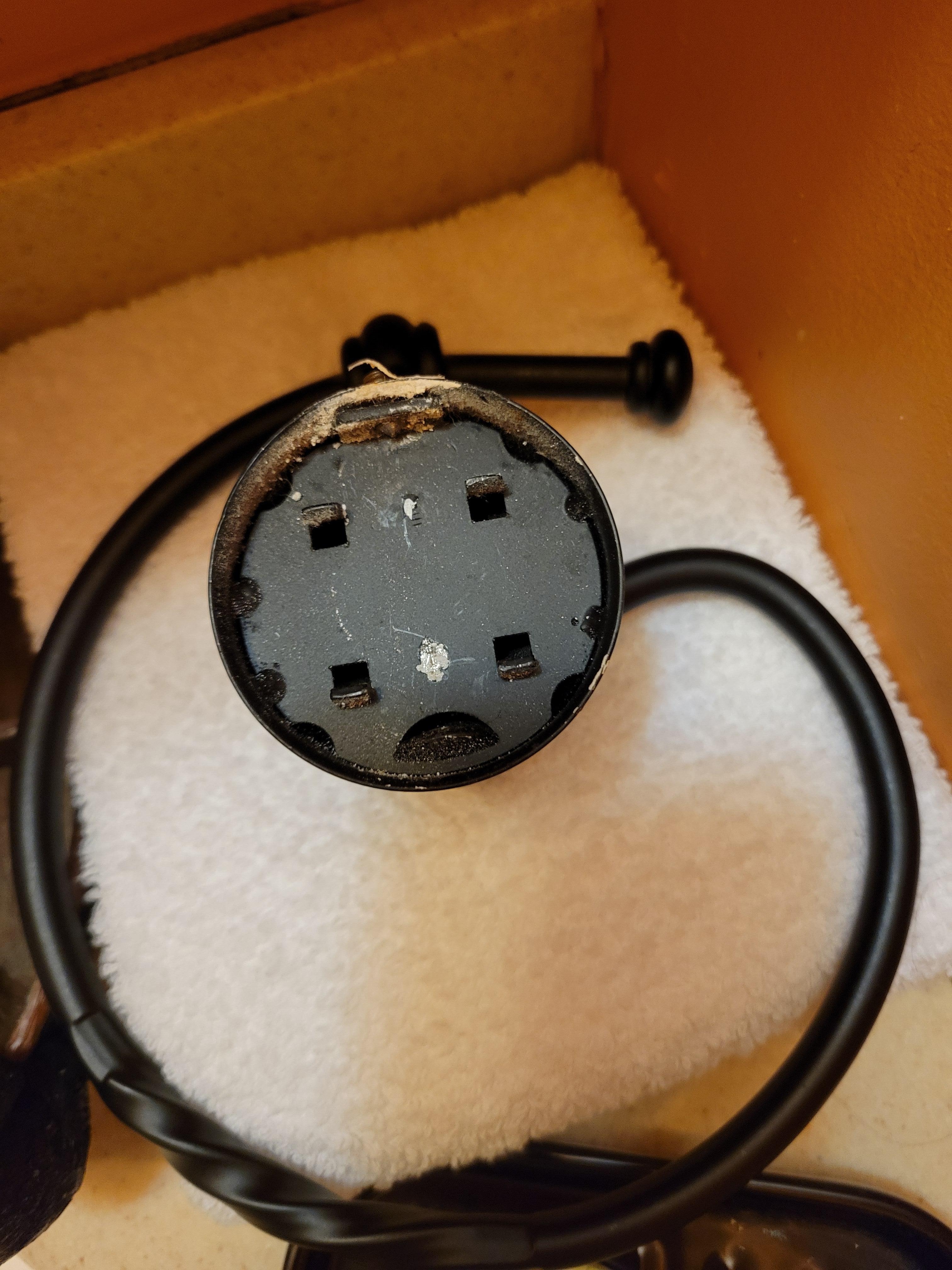 Towel rack wouldn't stay attached to the wall.