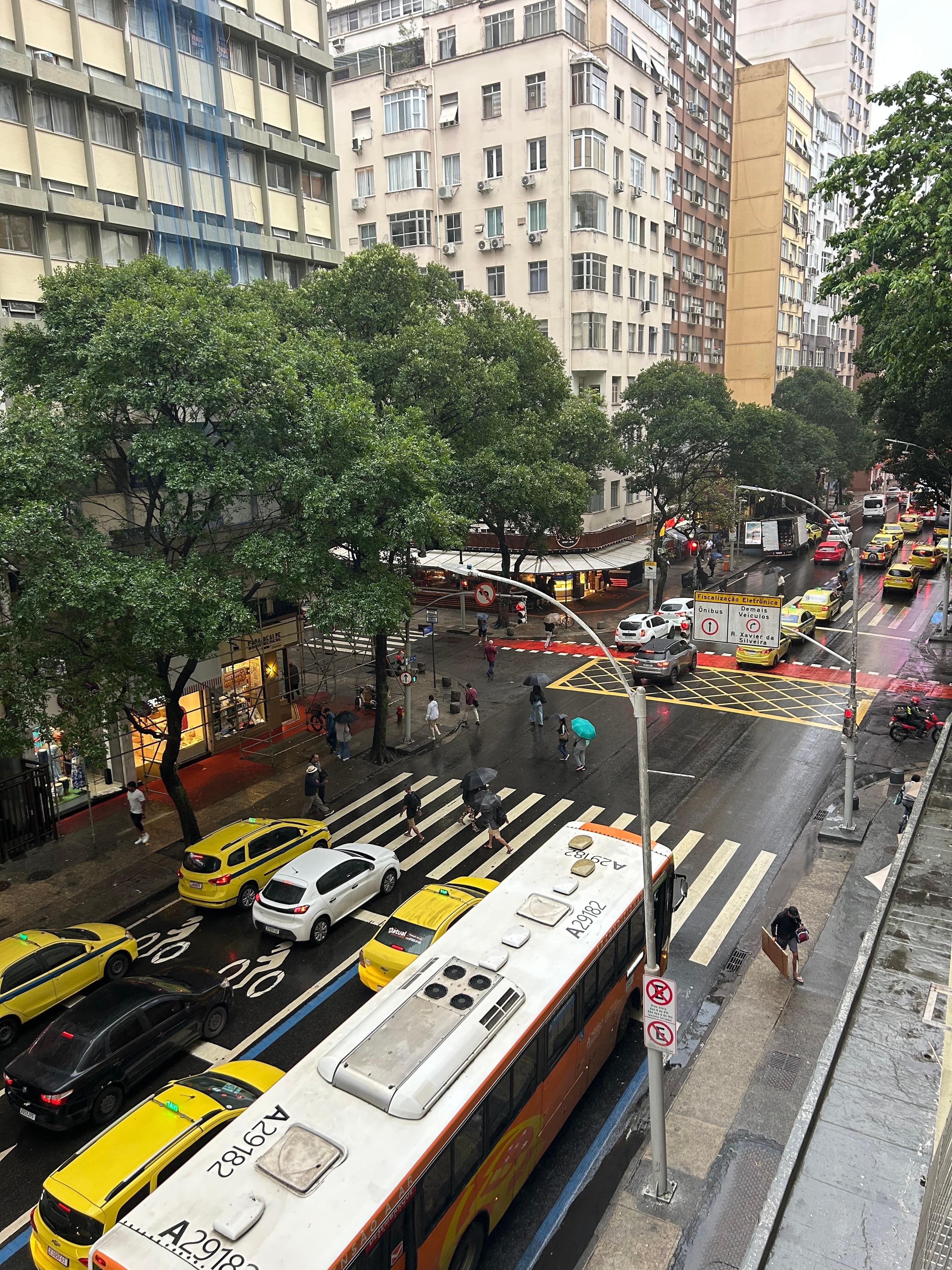 Vista da janela do quarto