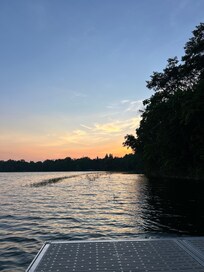 Sunset on the dock