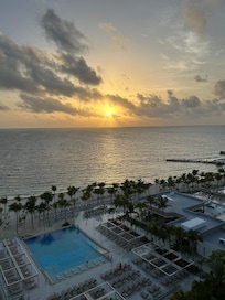View from our room.