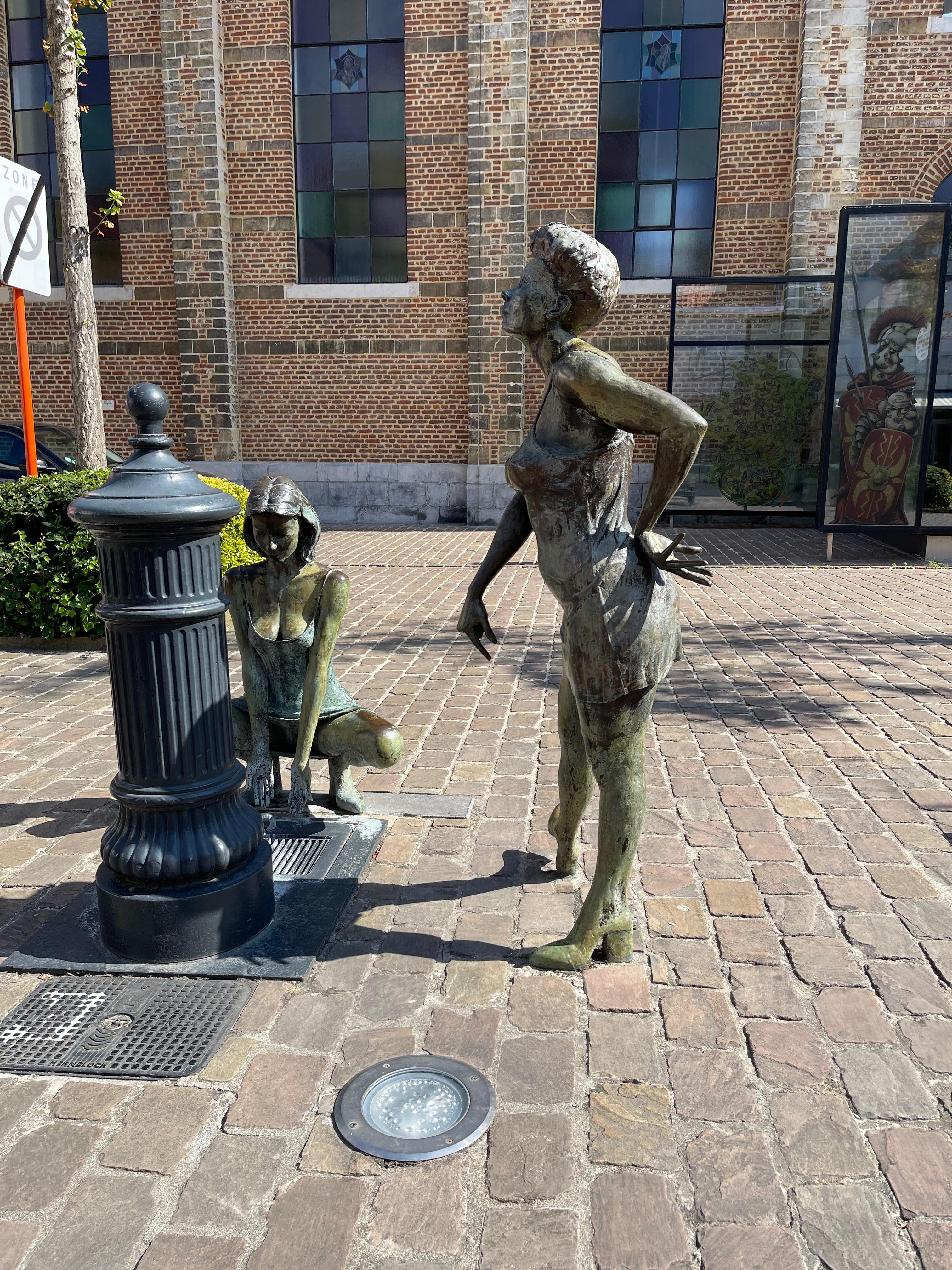 Interesting statues