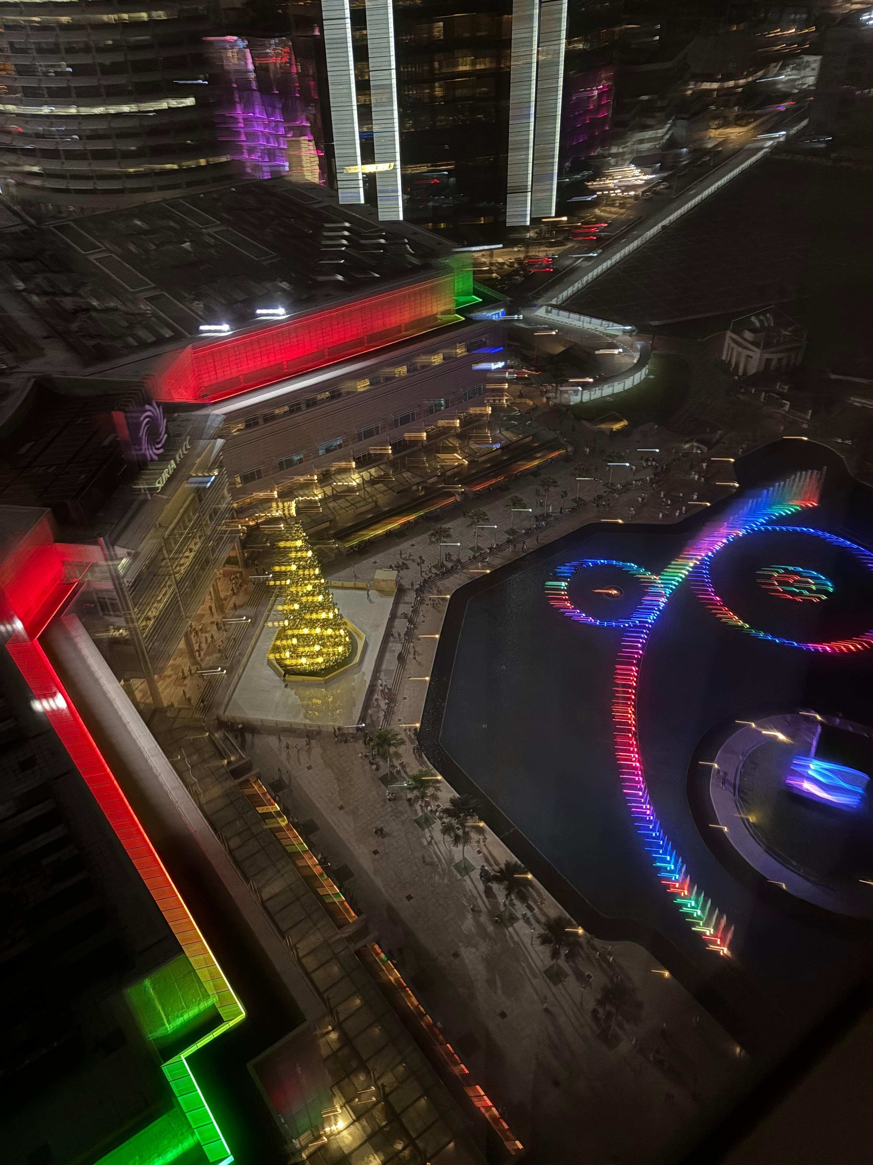 View from front window of our room