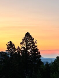 Sunrise in the mountains is unforgettable.