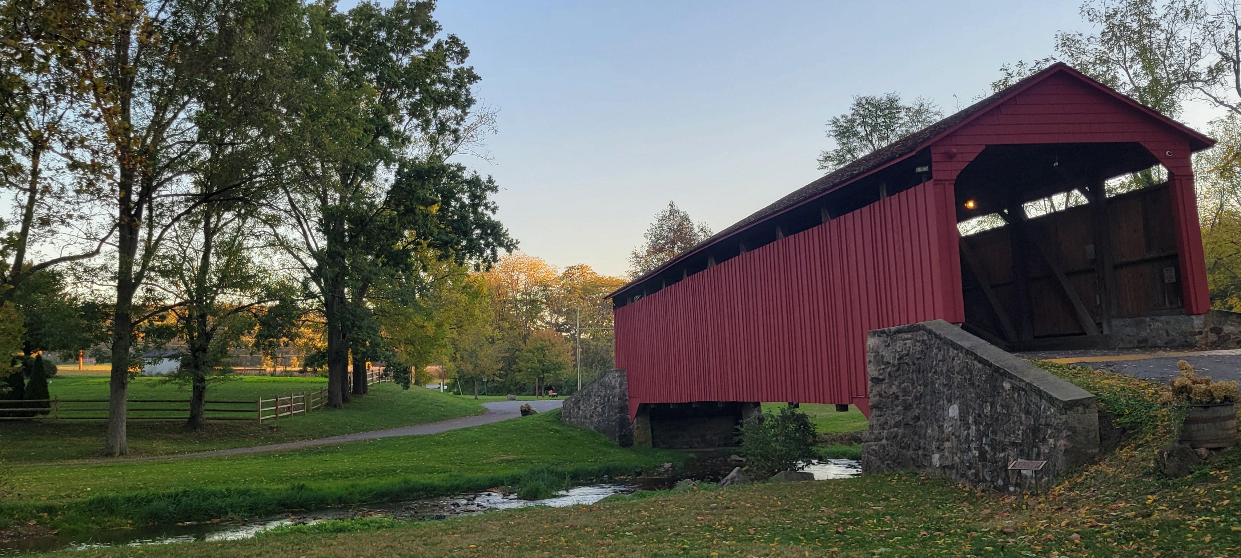 Scenic bridge a few miles away on a cover bridge tour.