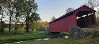Scenic bridge a few miles away on a cover bridge tour.