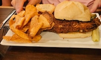 Chicken sandwich HUGE
