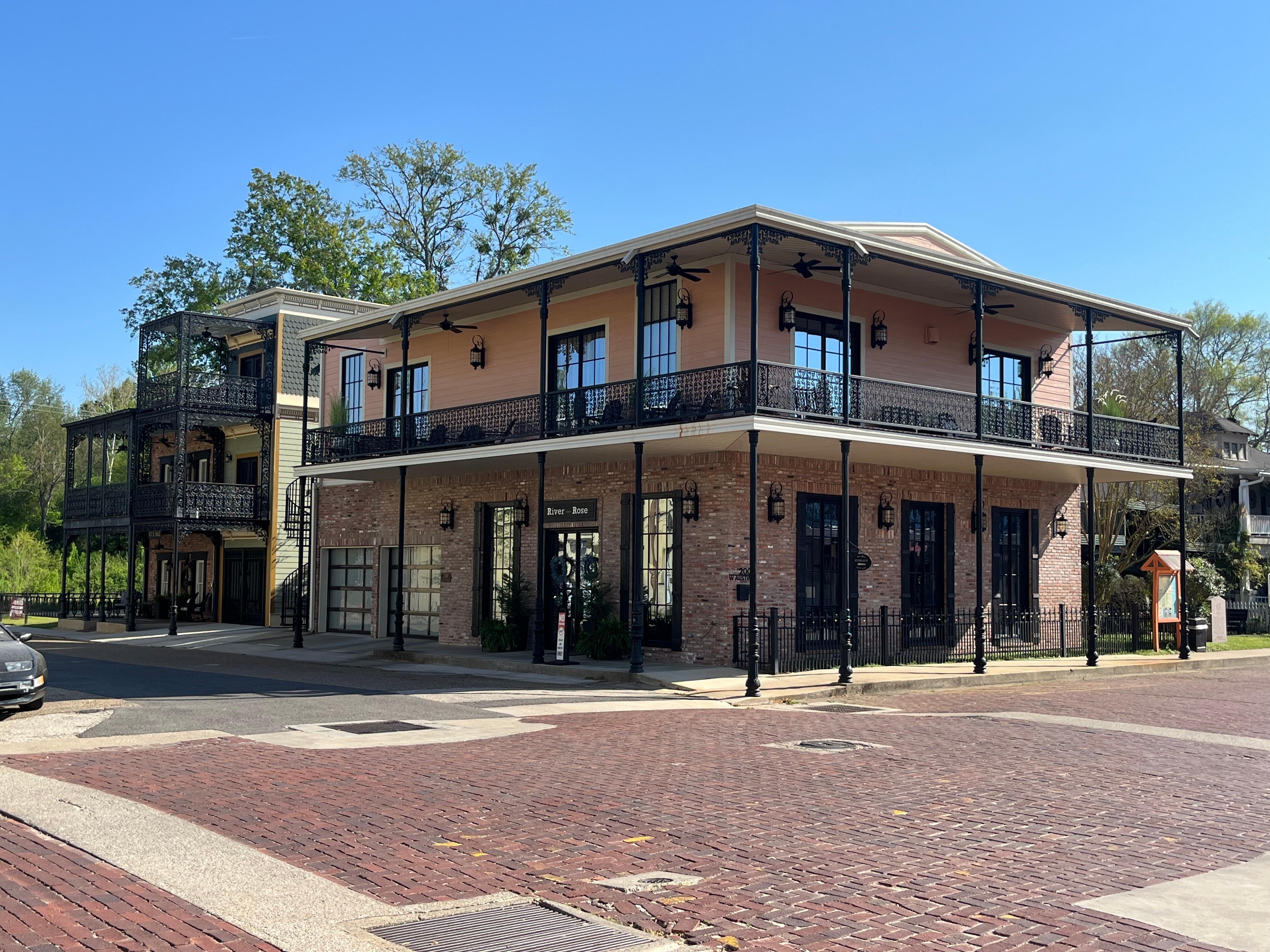 Business across the street.