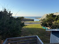 View of the sound from the patio