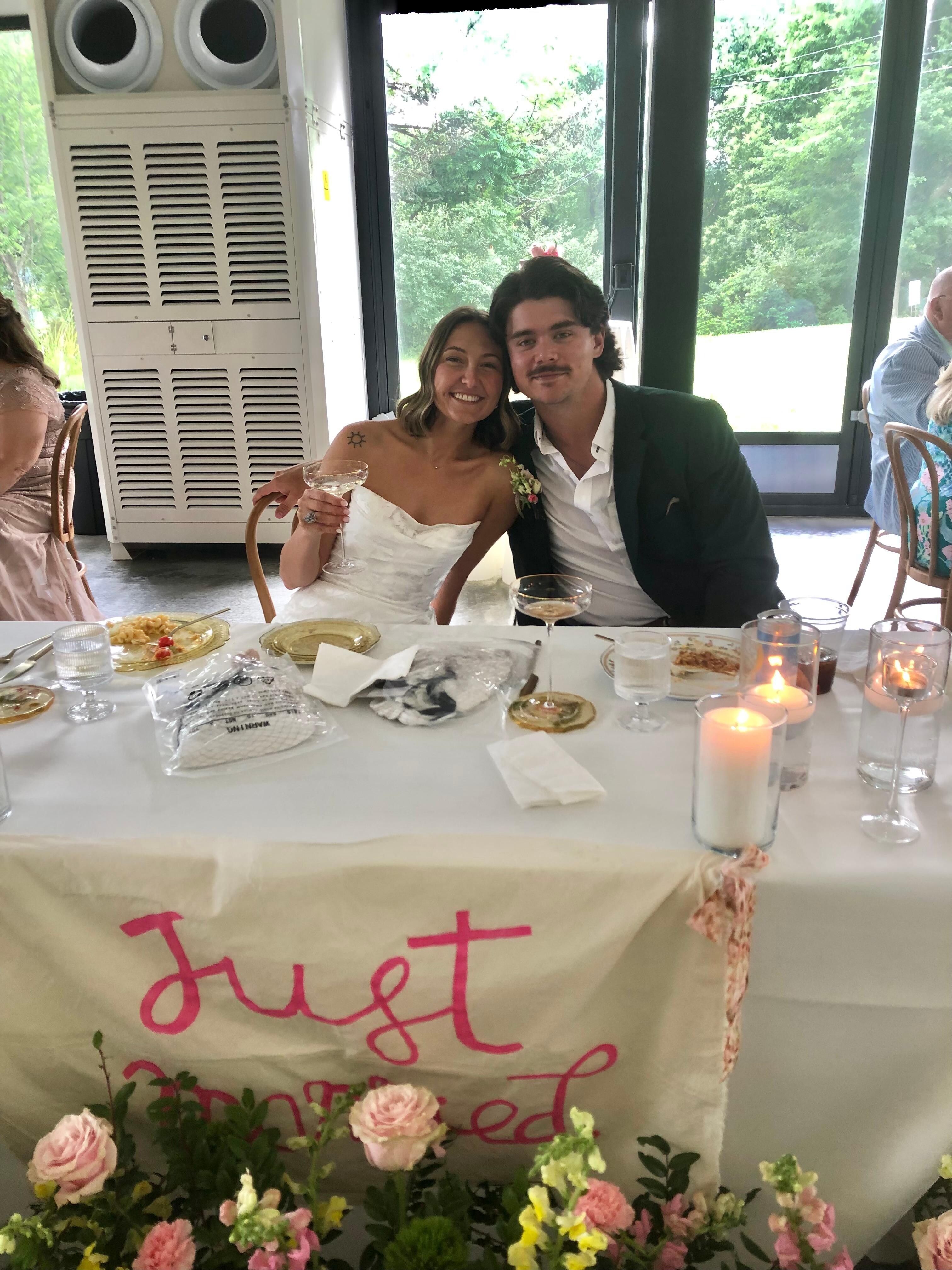 Congratulations 🎈🎉 to this beautiful happy couple.  Darby and Cole Collins 