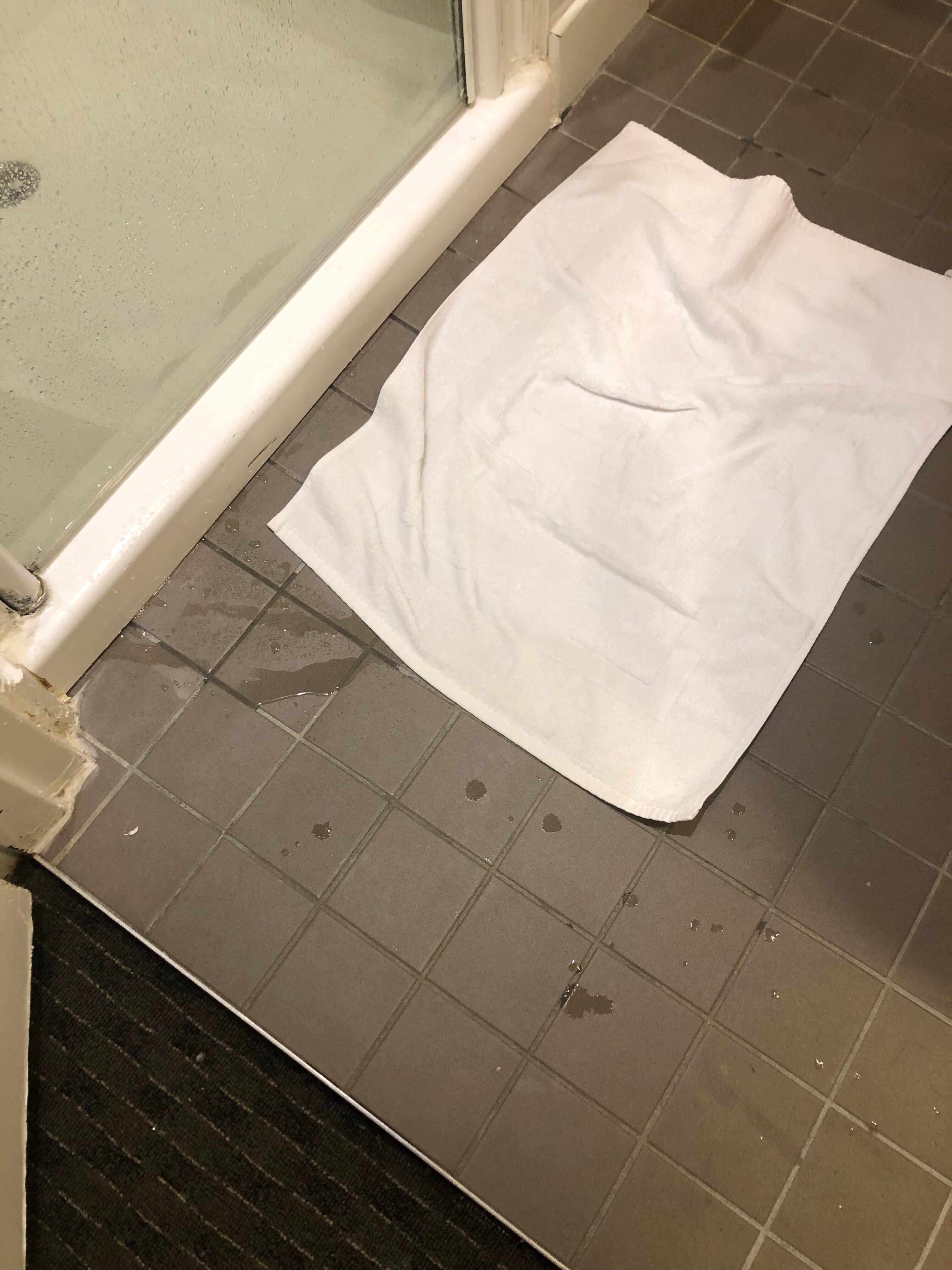 Leaking shower.