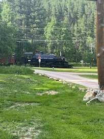 The cute little train