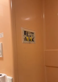 Toilet flush button