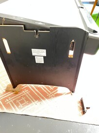 Air hockey broken mechanism