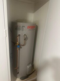 In the second bedroom wardrobe where people sleep