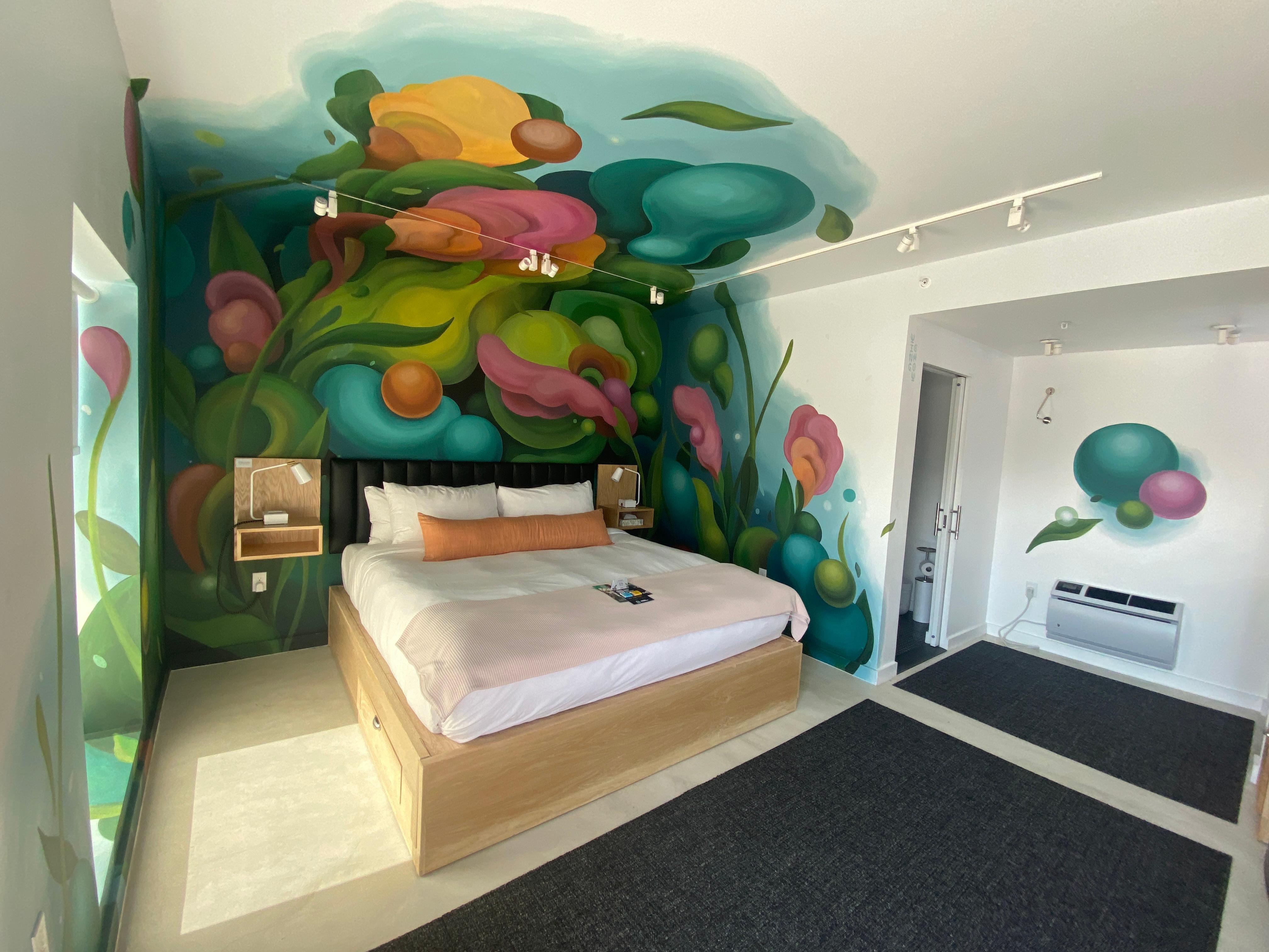 Full mural in the Grow Room