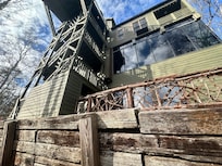 Explored a little-back of property, 3 story accommodations, gorgeous rooms!