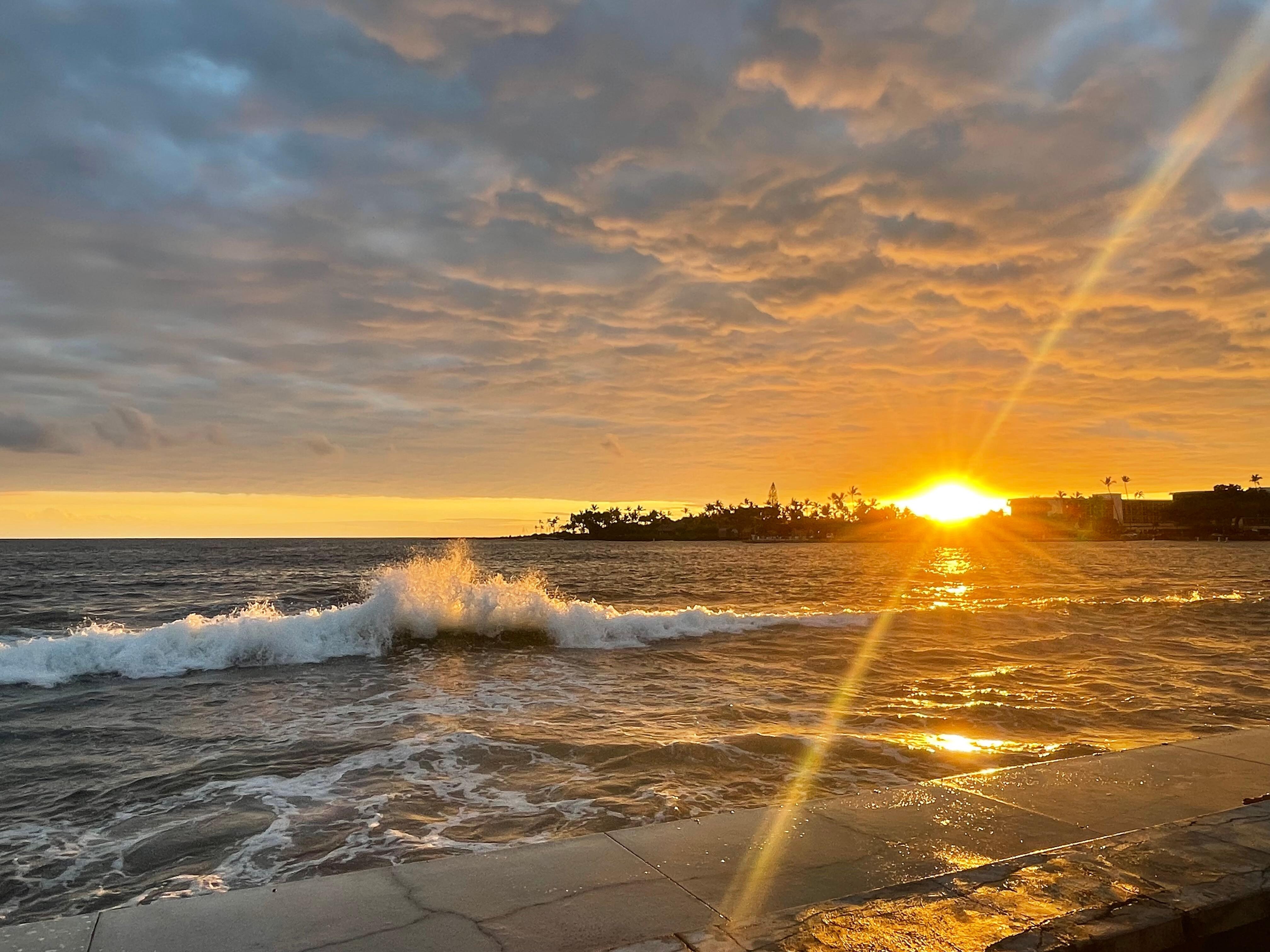 Kona sunset June 2025