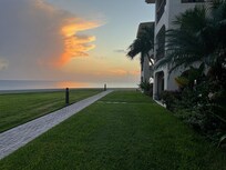 This is looking west from 2 steps off the patio from this lovely condo's patio