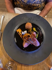 Duck starter which was lovely