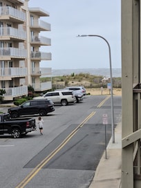 Considered beach view