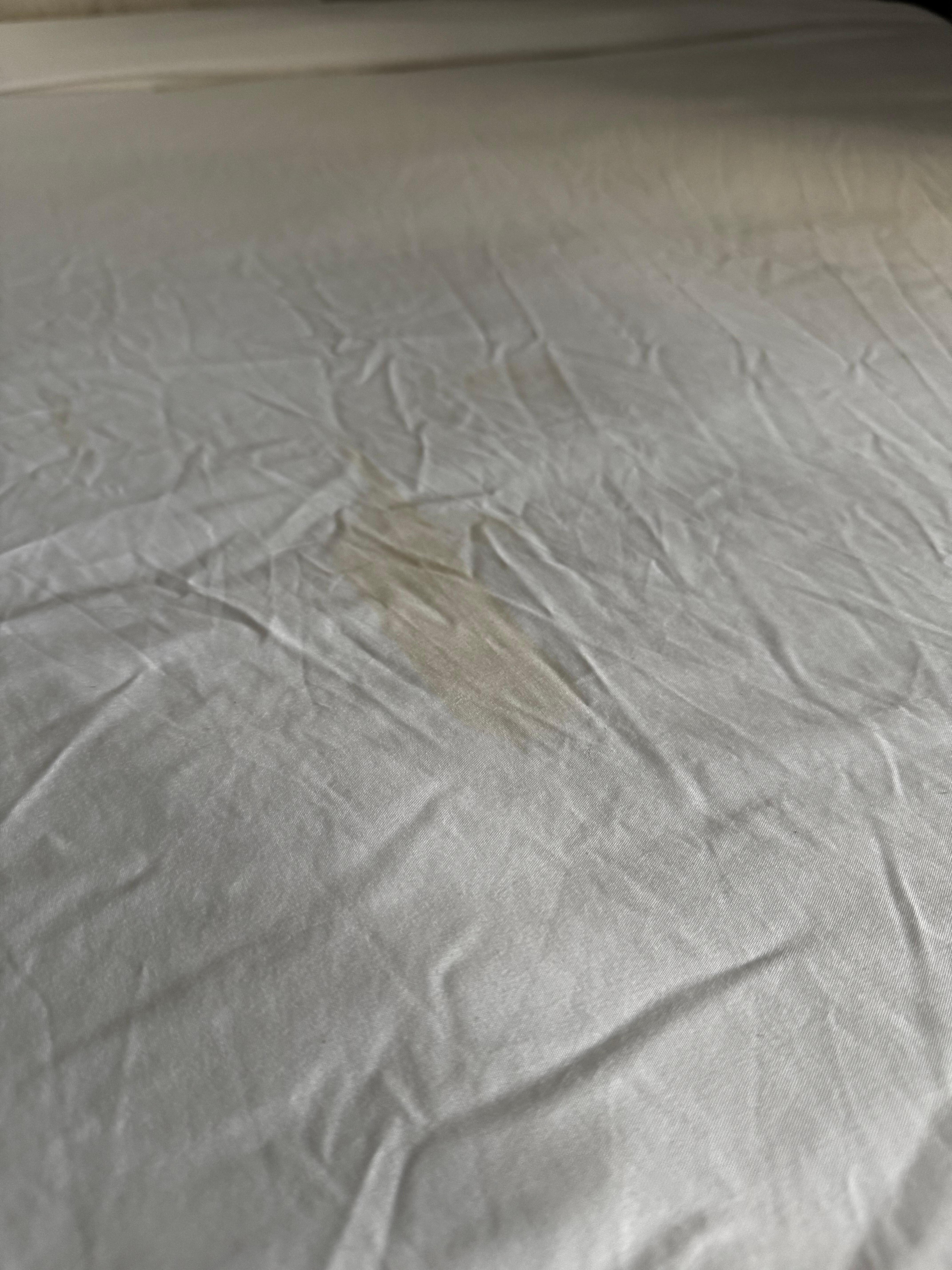 Stained sheet