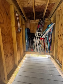 Beach supply closet
