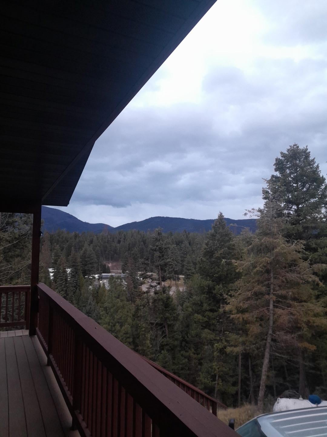 View from the deck