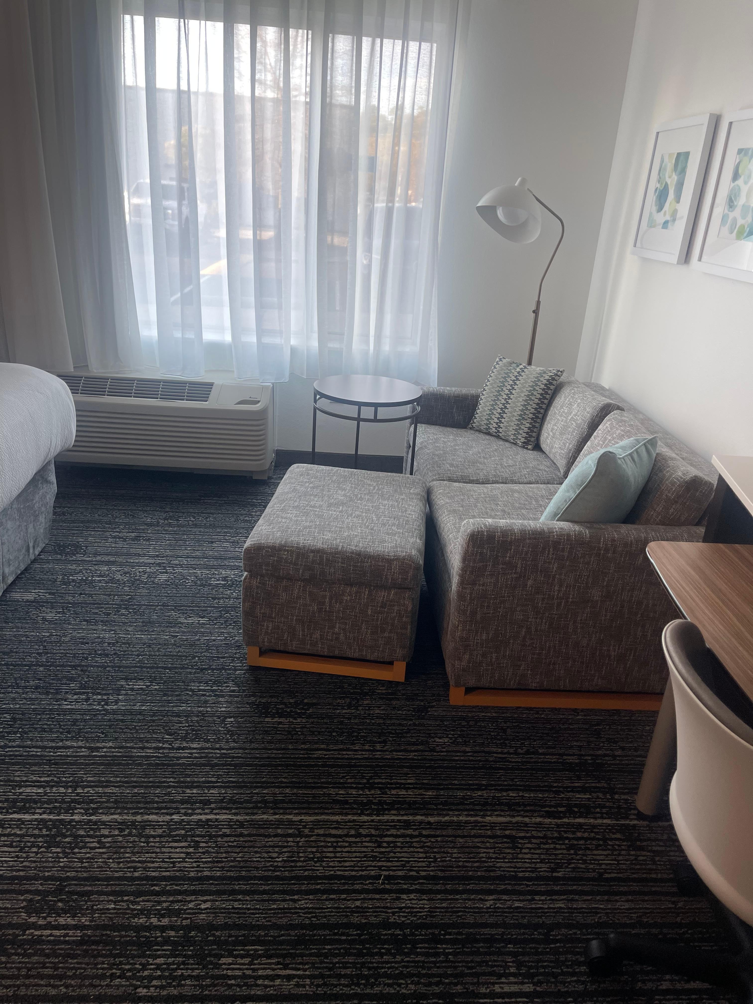 The pull out sofa was comfortable and nice 👍 