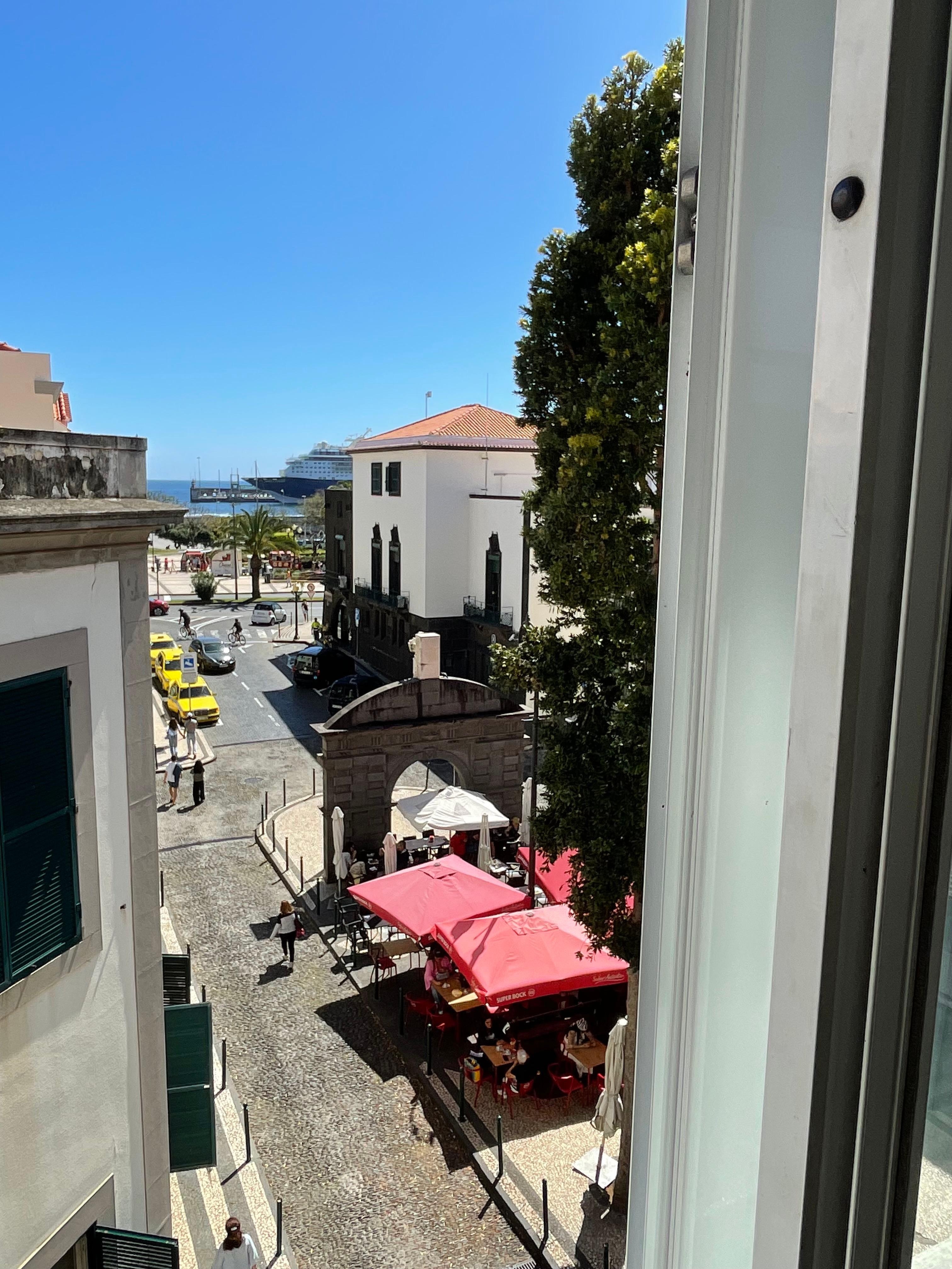 Can be noisy depending on partyers down below, but enclosing windows seals most of the noise away. 