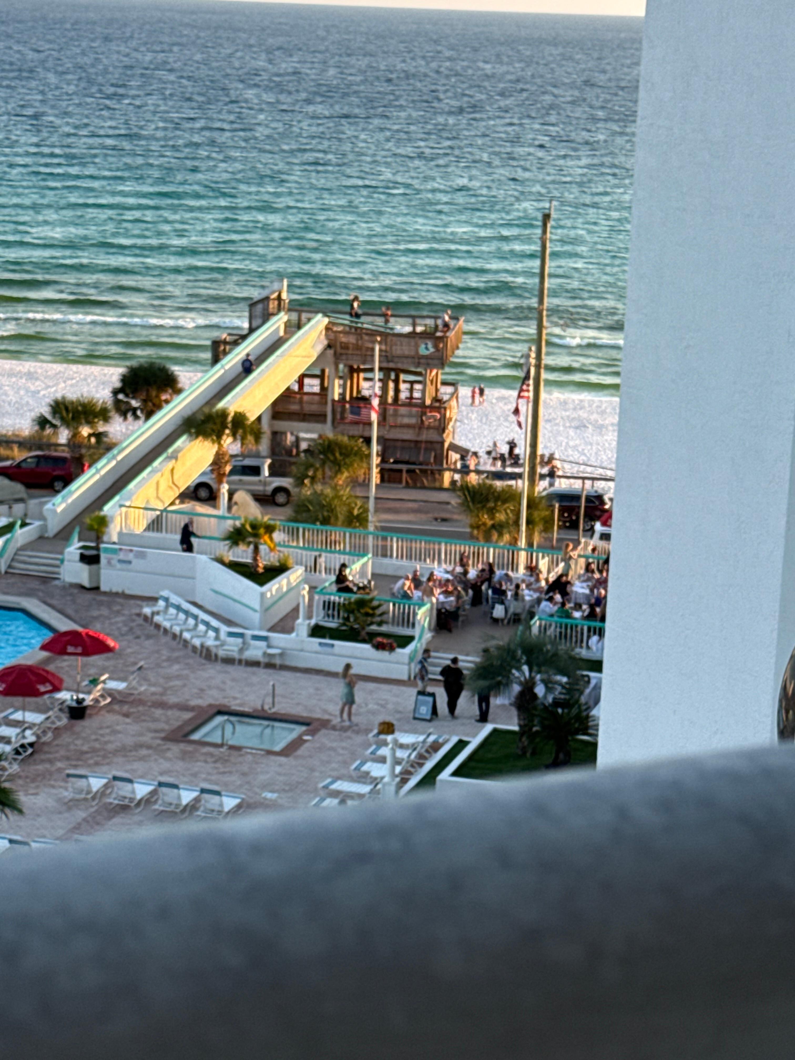 View from the balcony