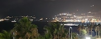 The ferry port