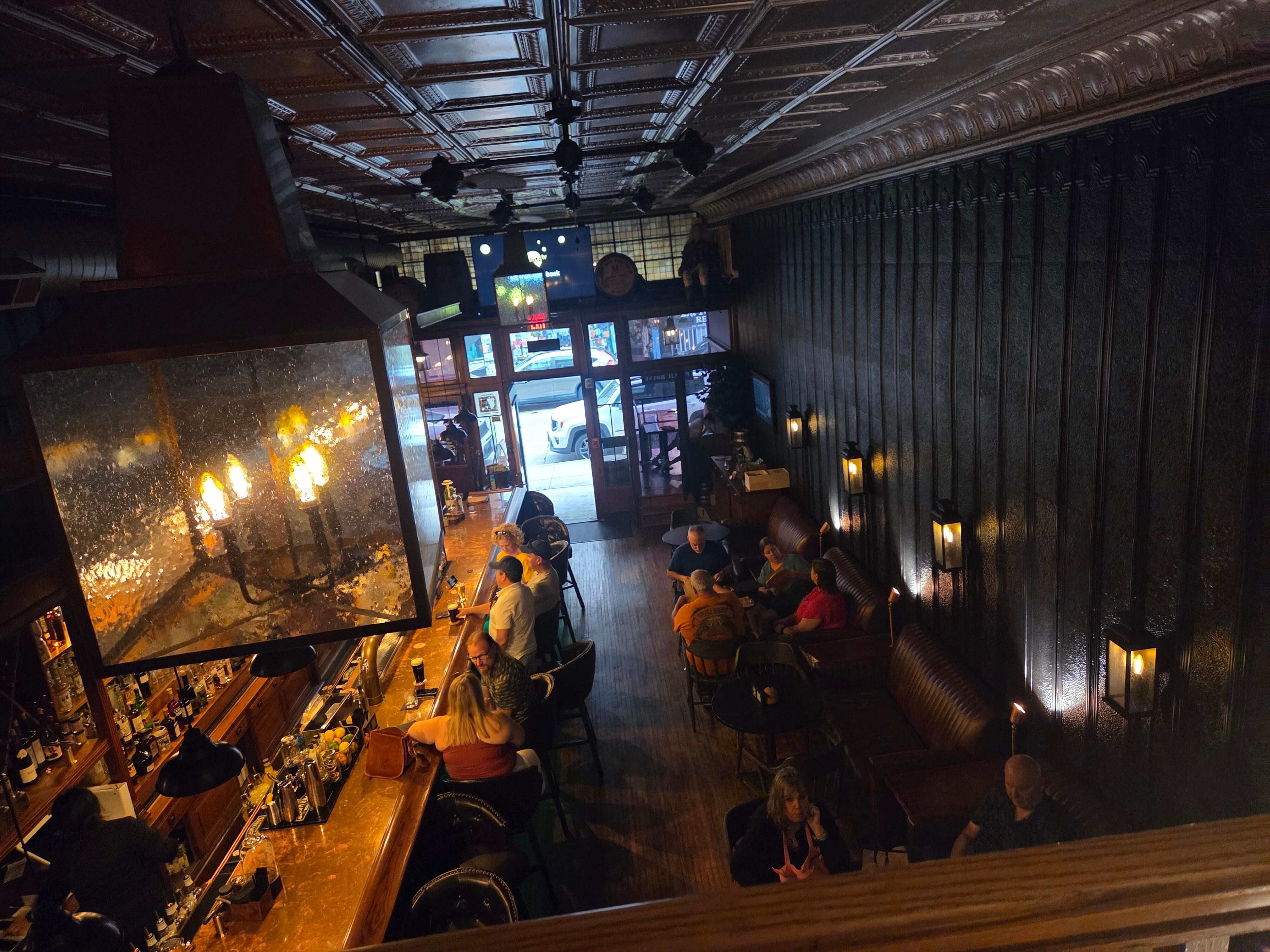 Blaum Bros. bar and restaurant... highly recommended... the atmosphere is fantastic.